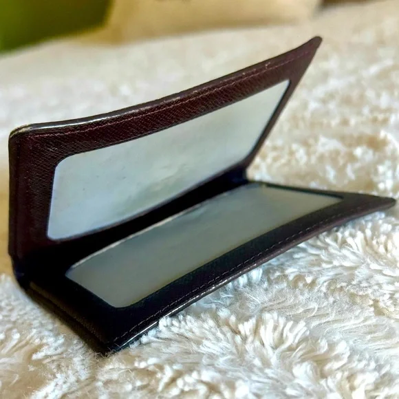 Louis Vuitton Damier Ebene Porte 2 Cartes Vertical Pass Card Holder - Picture 4 of 5